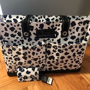 Scout “Uptown Girl” tote and matching wallet